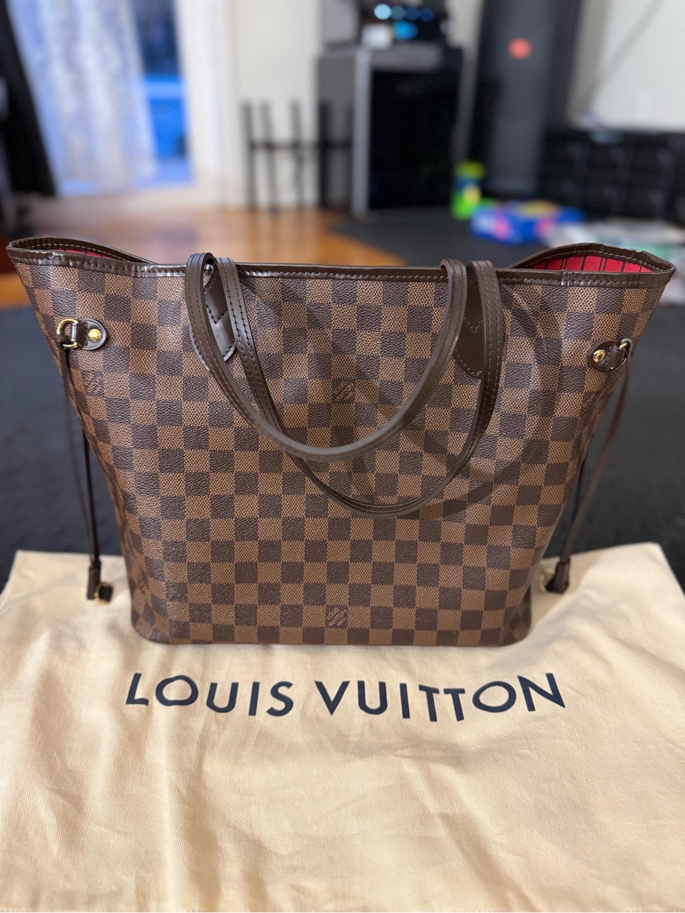 Authentic LV Neverfull MM